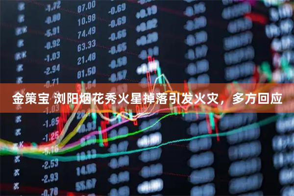金策宝 浏阳烟花秀火星掉落引发火灾，多方回应