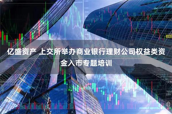 亿盛资产 上交所举办商业银行理财公司权益类资金入市专题培训